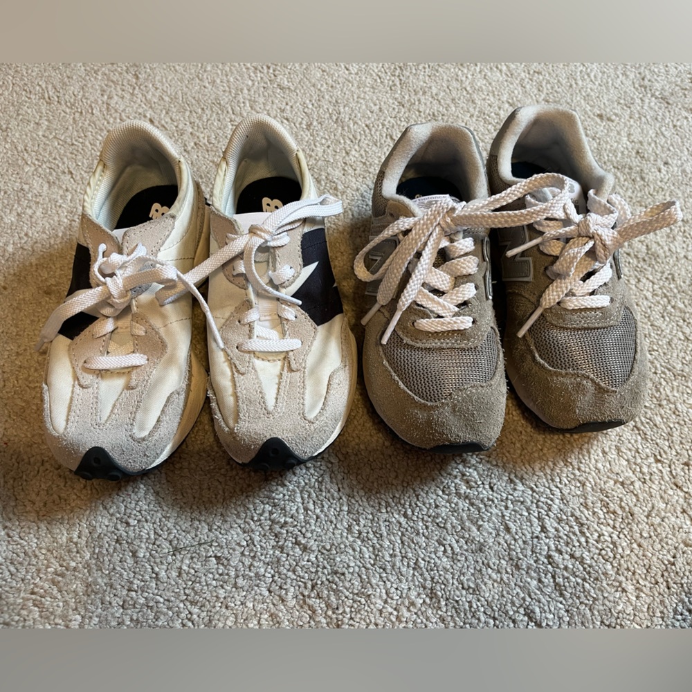 Two pairs (bundle/lot) of New Balance sneakers - size 12